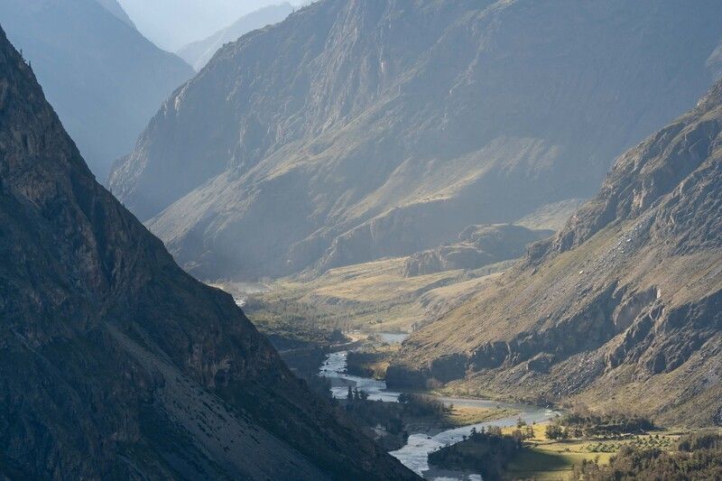 Виды на долину реки Чулышман… Views of the Chulyshman River Valley...photo preview