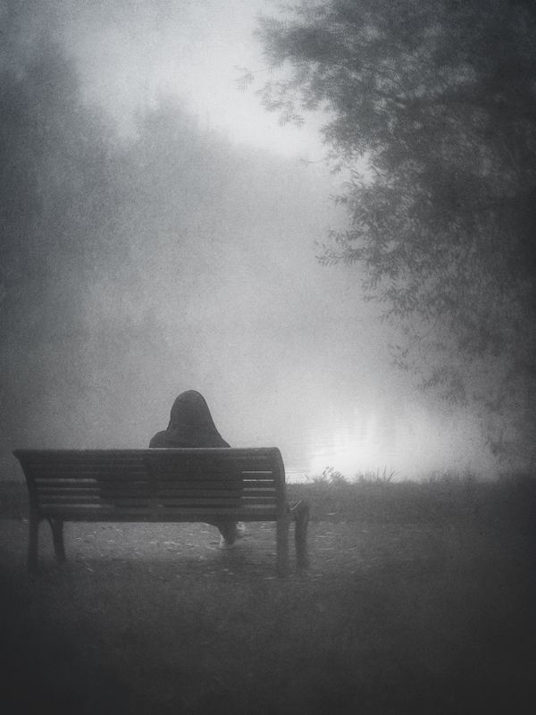 чб, туман, настроение, стрит Туманами дышать.photo preview