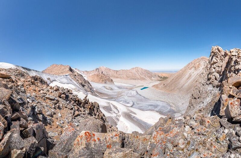 Горы, ледник, Джунгария, Казахстан, Джунгарский Алатау Ледники Джунгарииphoto preview