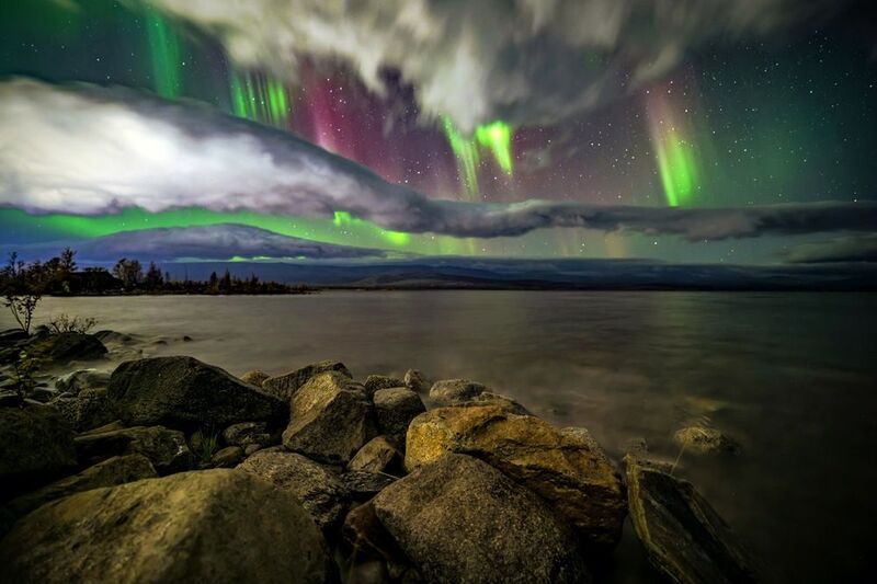 сияние, кольский, пейзаж Сезон сияний открытphoto preview