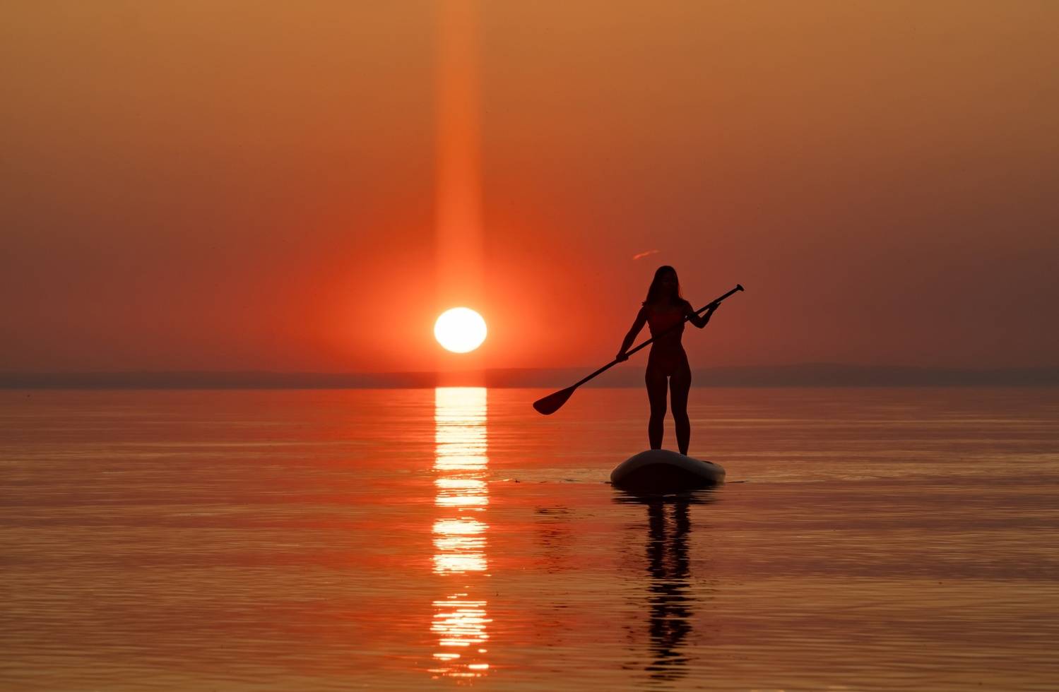 байкал, сапборд, закат, Тильпунов Михаил