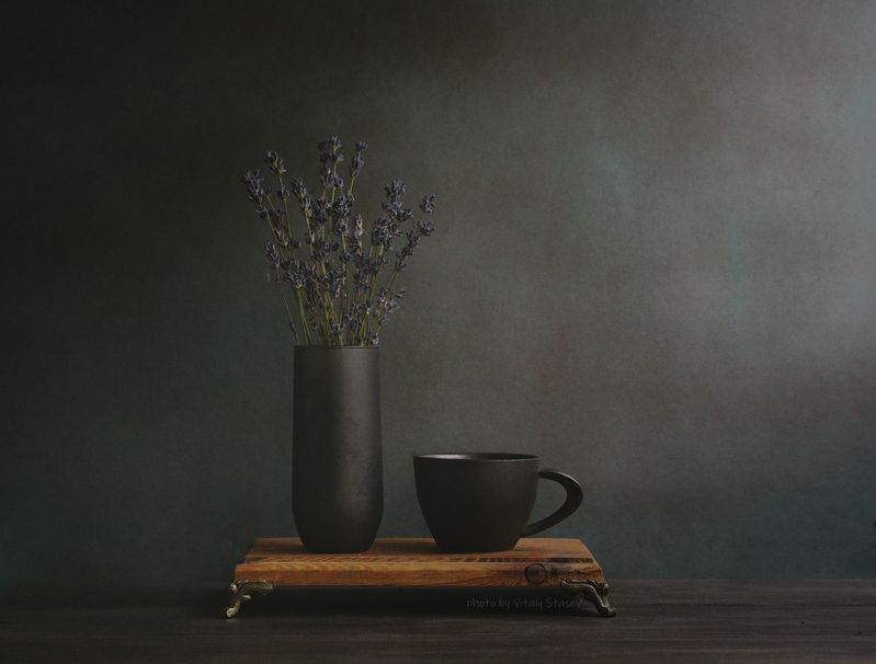 натюрморт, минимализм, цветы, minimalism, still life, концептуальное Тушь и краскаphoto preview