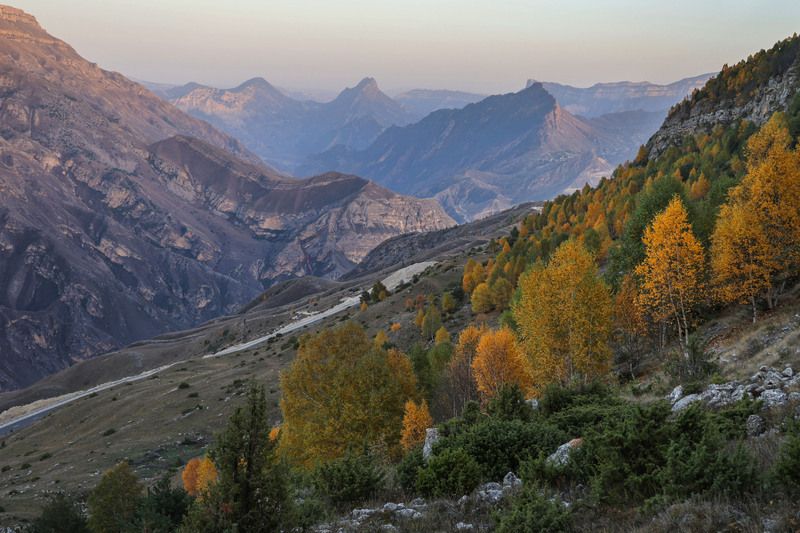 пейзаж,осень,горы,дагестан,хунзах, Осень в горах..photo preview