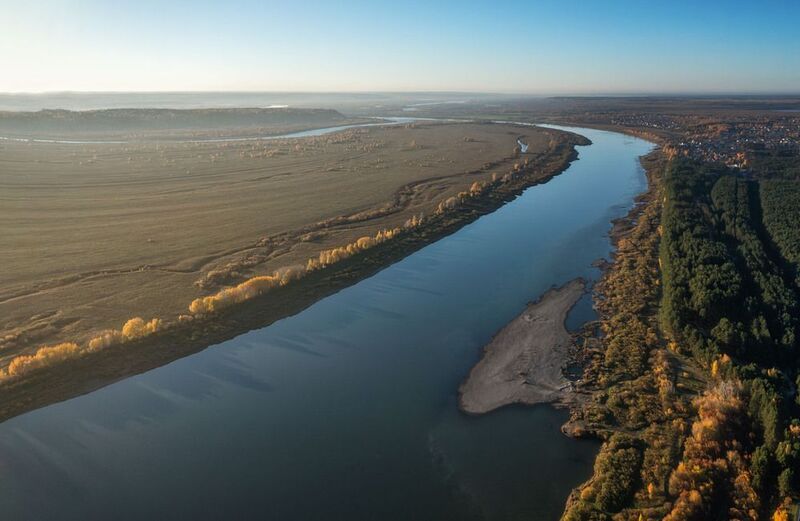 Осенние берега Томи… Tomi\'s autumn shores...photo preview