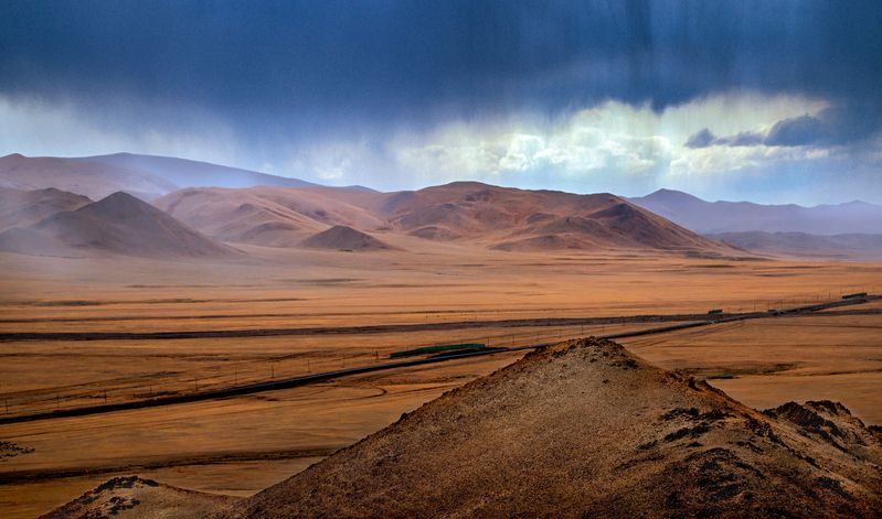 алтай, горы, природа, nikon, россия, закат Ненастье идет на Ташантуphoto preview