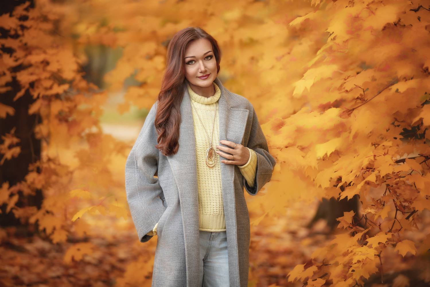 Осенний портрет. Автор: Булатов Дмитрий , Булатов Дмитрий