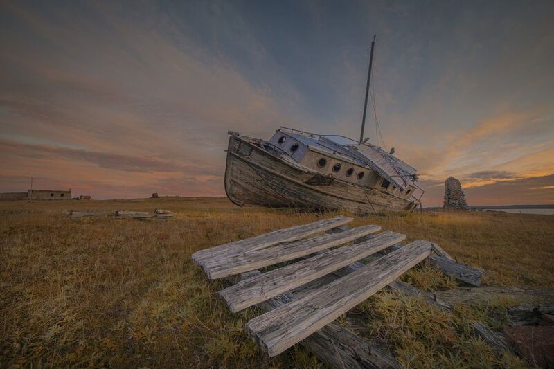 Элегия рассвета у полярной станции Малые Кармакулыphoto preview