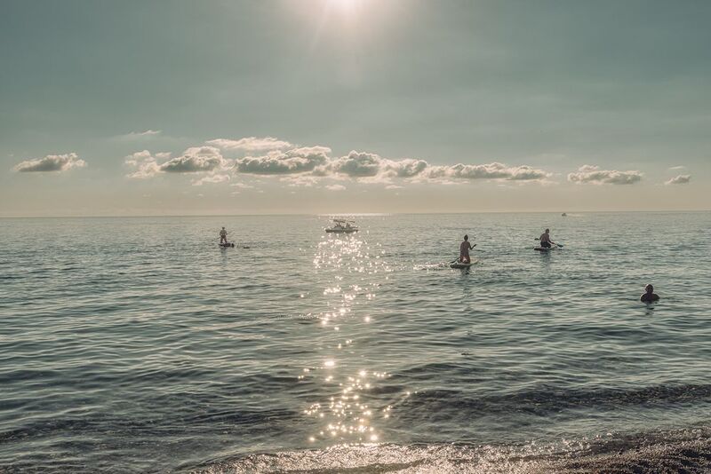 море штиль сап солнце блики Штильphoto preview