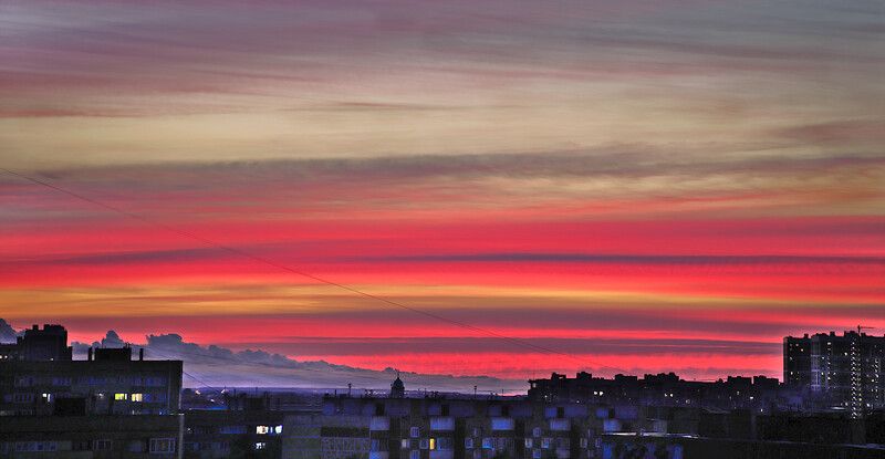 вечерняя, заря Вечерняя заря фото превью