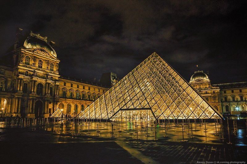 louvre,city,paris,france,night,travel,cityscape,palace Louvre at nightphoto preview