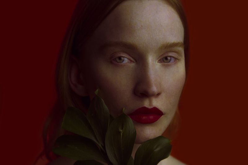 Color, Ginger, Green, Plants, Red, Red hair, Красный, Растение, Рыжая, Цвет I am NATUREphoto preview