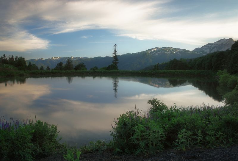 Закат, Лагонаки, Озеро ***photo preview