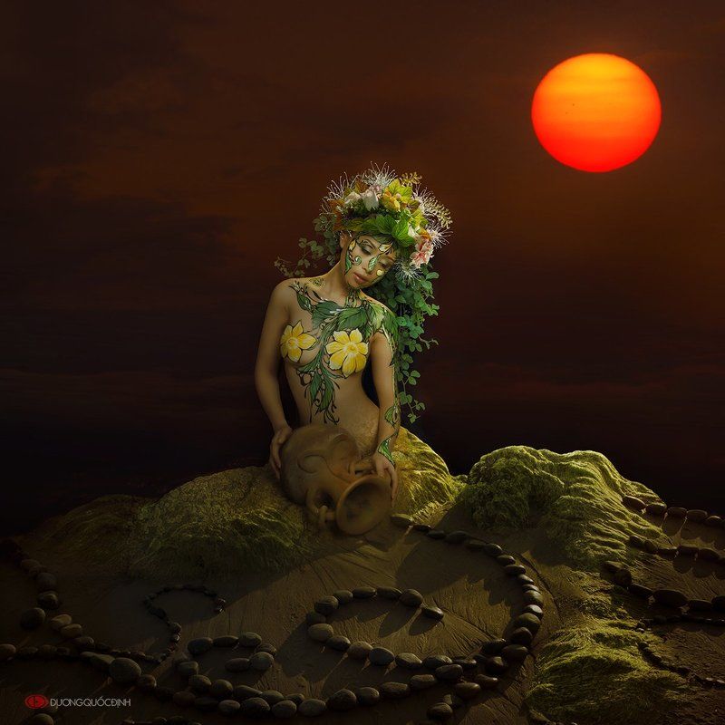 Red sunsetphoto preview