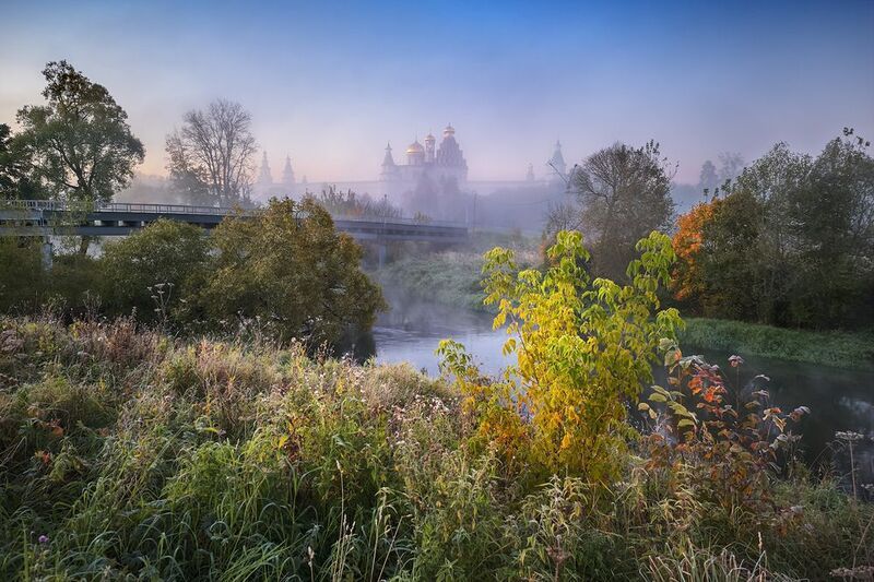 река истра, новый иерусалим, осень, рассвет Осенний рассветphoto preview