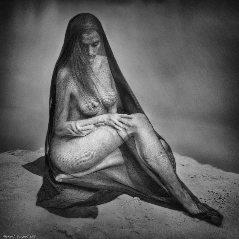 девушка,арт,мистика Скорбьphoto preview