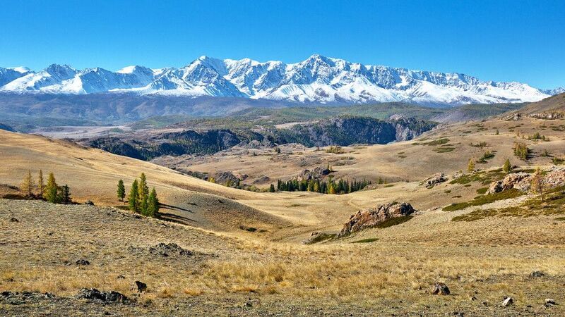пейзаж, осень, горы, Горный Алтай Северо Чуйский photo preview