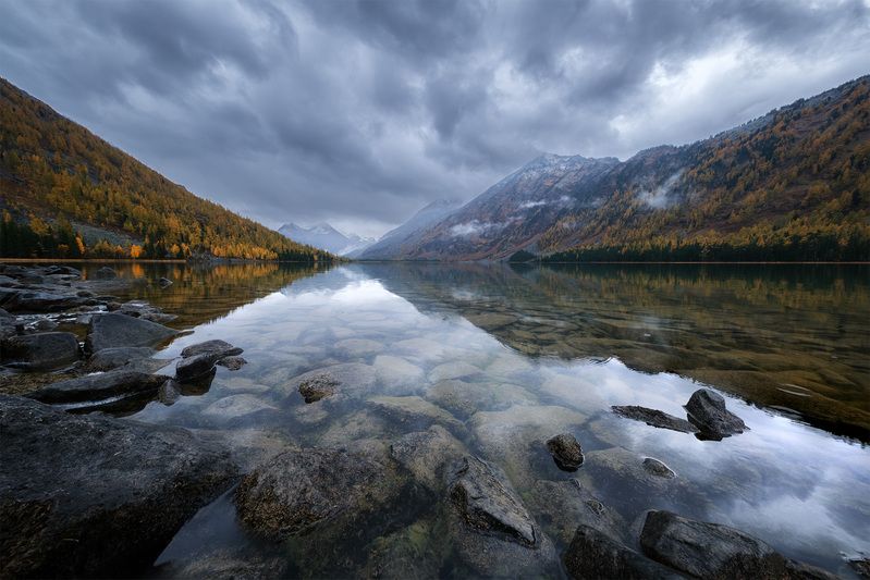 Мультинские озера, вид с водопада Шумыphoto preview