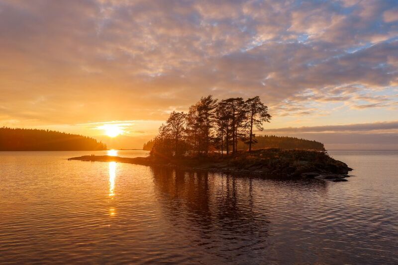 Валаам Закат на Валаамеphoto preview