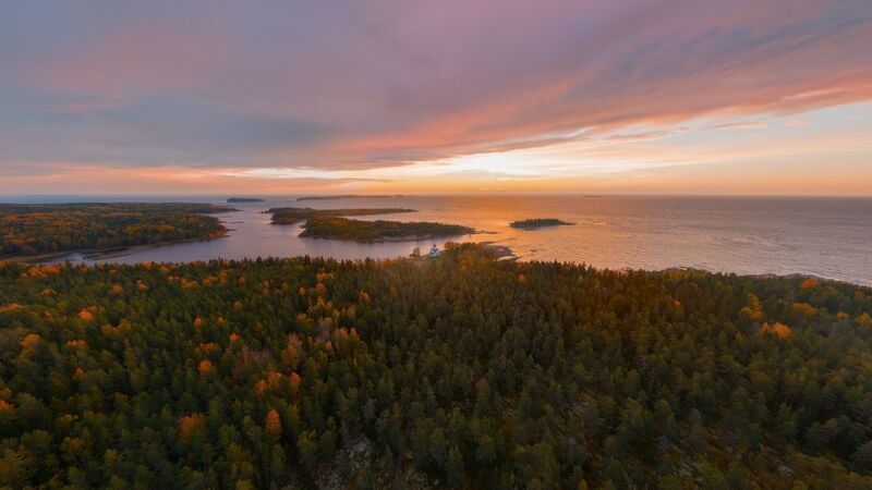 Валаам Рассвет на Казанском скиту фото превью
