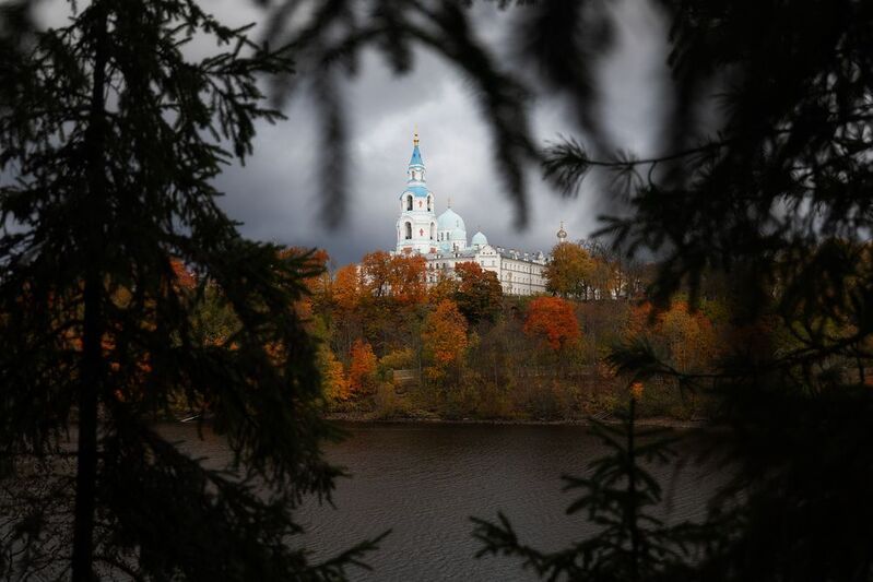Валаам Собор Преображения Господня в Валаамском монастыре фото превью