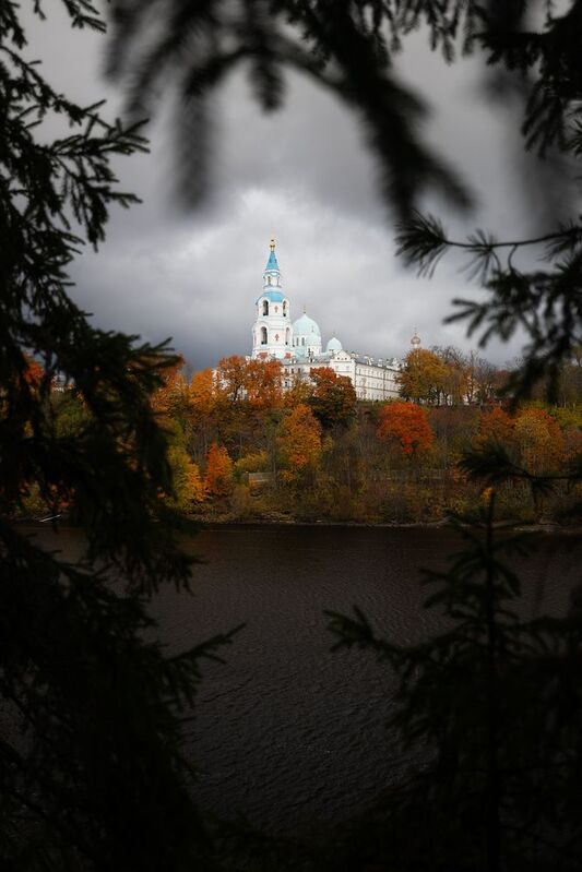 Валаам Собор Преображения Господня в Валаамском монастыре фото превью