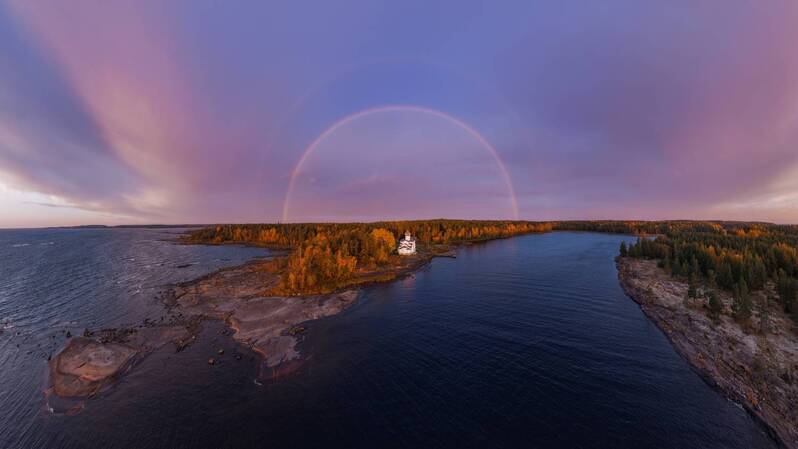 Валаам Рассвет на Казанском скиту фото превью