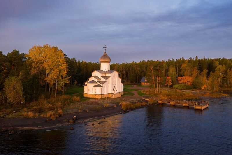 Валаам Рассвет на Казанском скиту фото превью