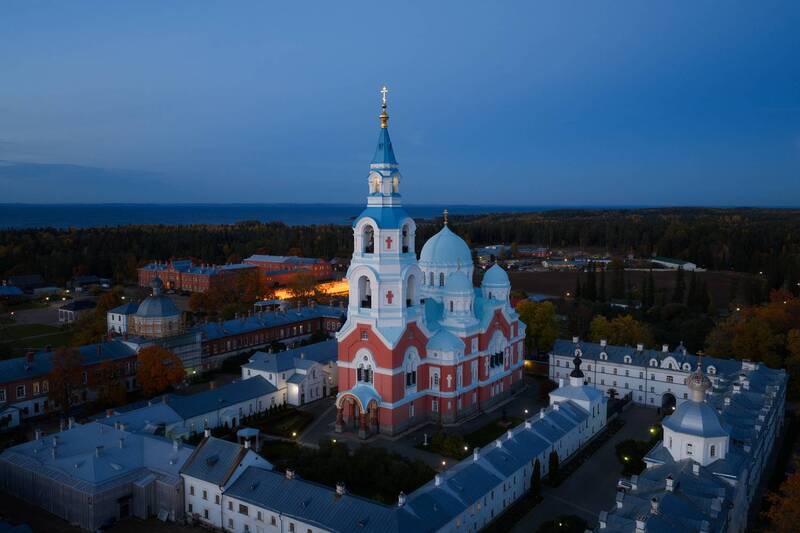 Валаам Собор Преображения Господня в Валаамском монастыре фото превью