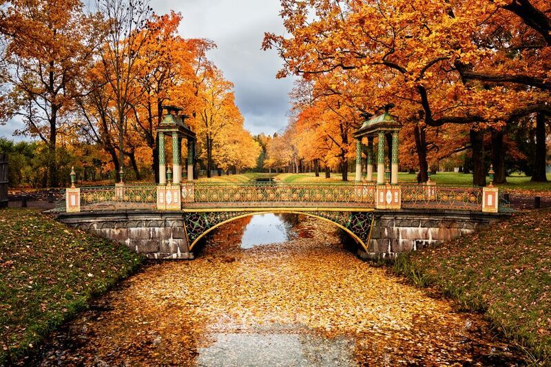 Осеньв Александовском парке фото превью