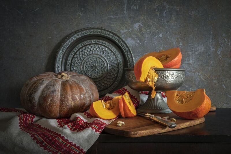 Тыквы, осень, блюдо, семечки A Night in the Lonesome Octoberphoto preview