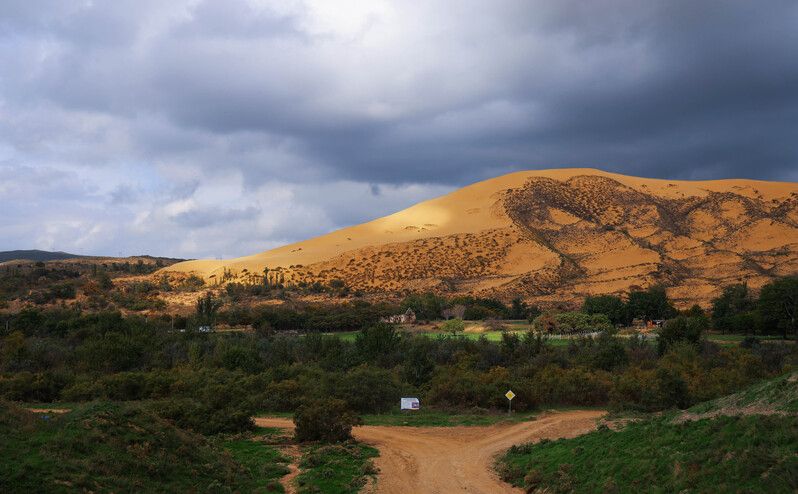 сары кум,жёлтые пески,песчаная гора,дагестан,бархан, Песчаная гора Сары кум.. (Жёлтые пески)photo preview