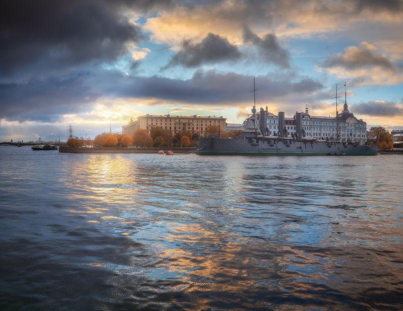 спб, питер, осень, закат ***photo preview