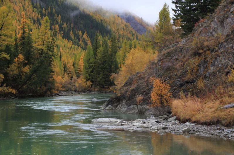 Осенняя р.Чуяphoto preview