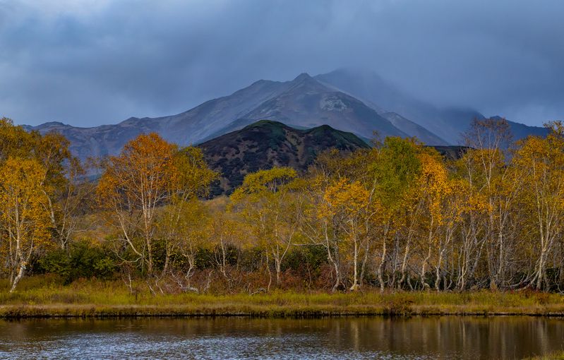 камчатка, вачкажец, осень, природа, березы Вачкажец в обрамлении сентября..photo preview