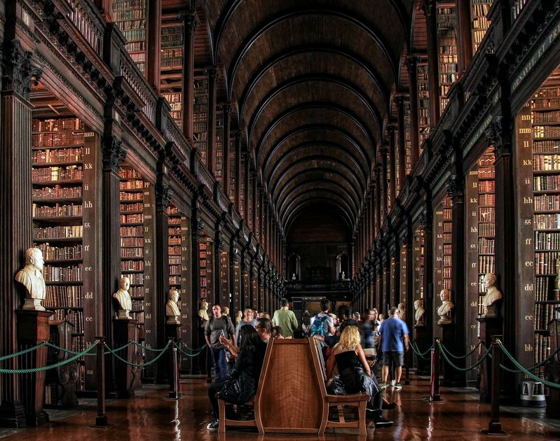 ирландия,дублин,тринити колледж,библиотека Trinity Libraryphoto preview