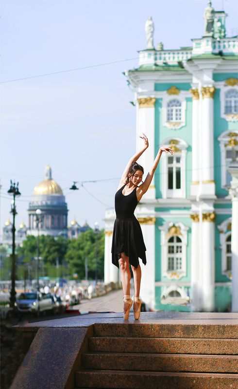 балет, балерина, пуанты, силуэт, фотография, момент, пейзаж, цвет, свет, жанр Балет в эскизахphoto preview