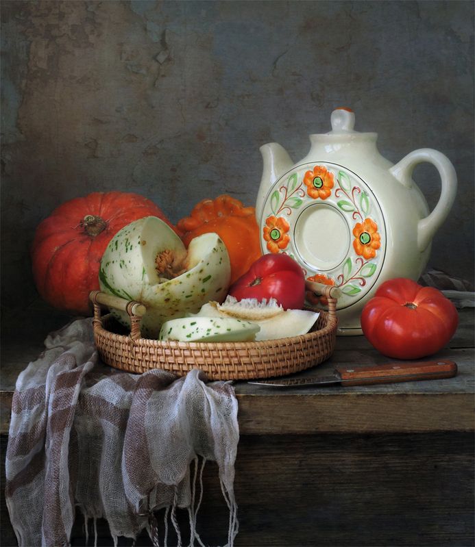 Натюрморт с дыней \