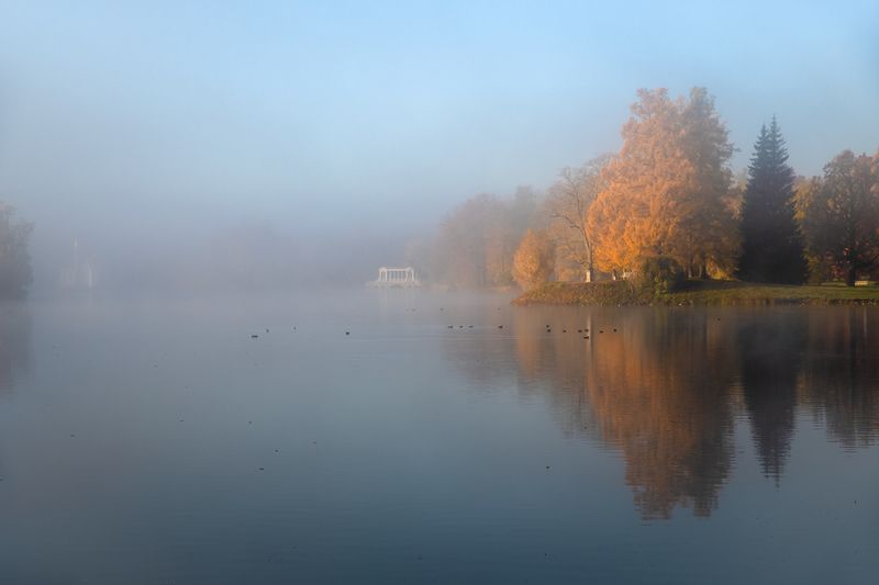 осеннее утро...photo preview