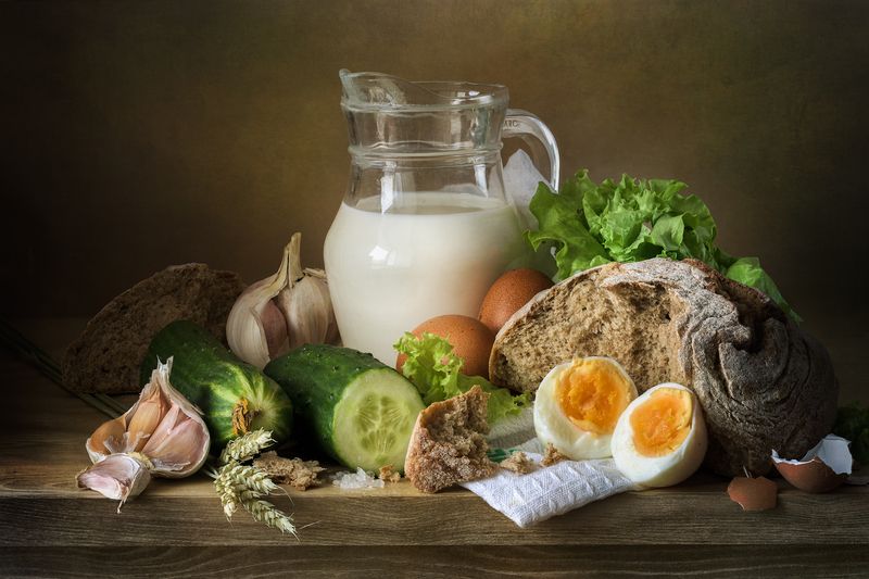 К трапезе с молоком...photo preview