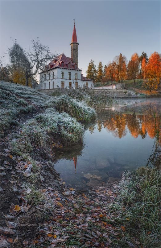 гатчина, пейзаж, приоратский парк, autumn,  приоратский дворец, landscape, ленинградская область, архитектура, городской пейзаж Приоратский парк в октябреphoto preview