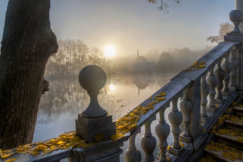 осенний туман...photo preview