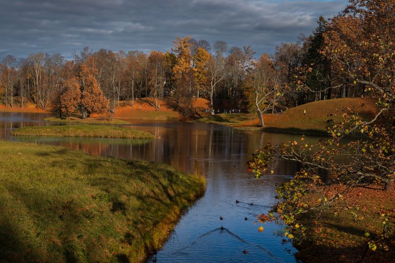 Осень в Ораниенбауме фото превью