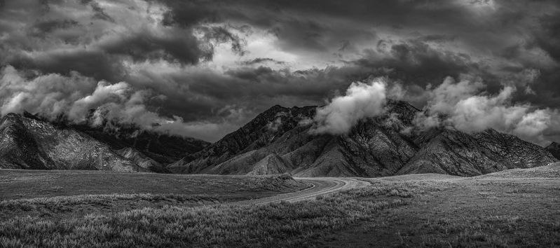 горы, облака, алтай, дорога, после, дождя Облакаphoto preview