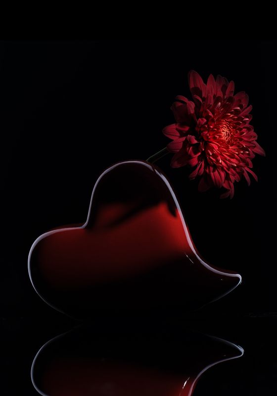 Red heartphoto preview