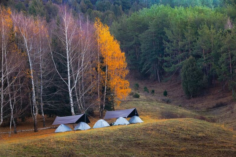 кыргызстан, урочище чункурчак Огни ускользающей осениphoto preview