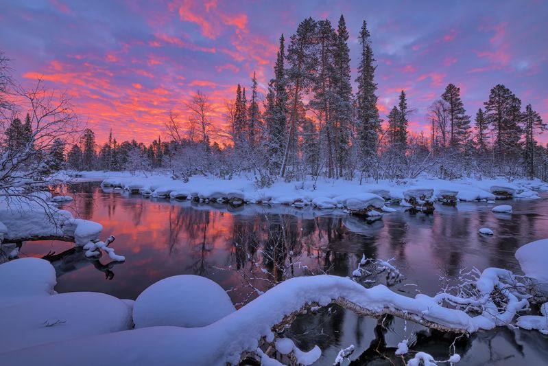 кольский Речка просыпается...photo preview