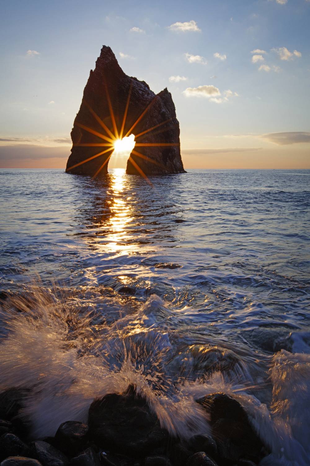 крым, море, берег, скала, солнце, восход, утро, карадаг, золотые ворота,, Сергей Шульга