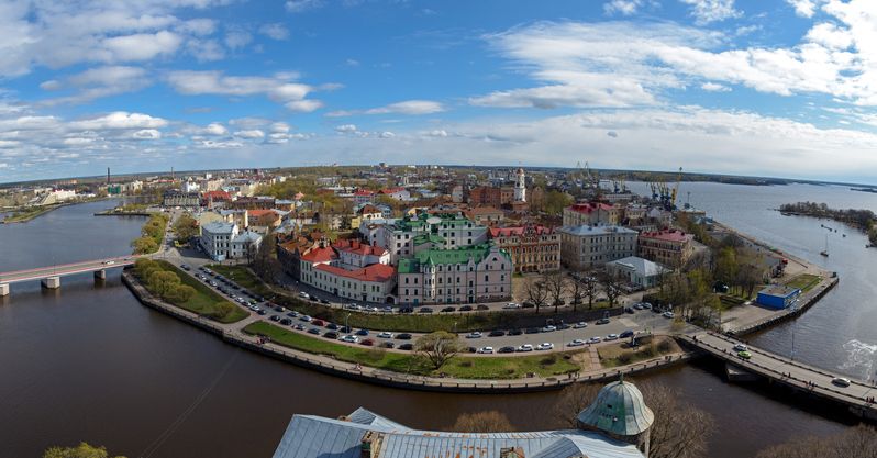 рф, ло, выборг Панорама старого Выборгаphoto preview