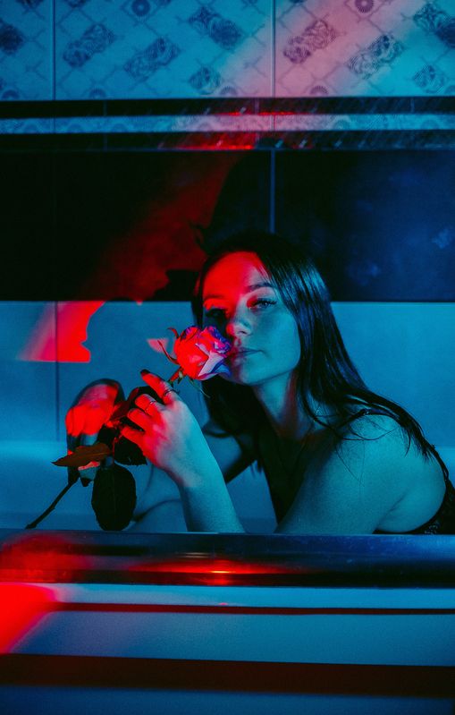 фотосессия в ванной Настяphoto preview