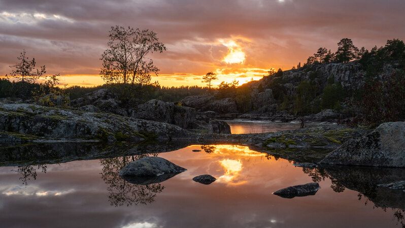 Огненный закатик.photo preview